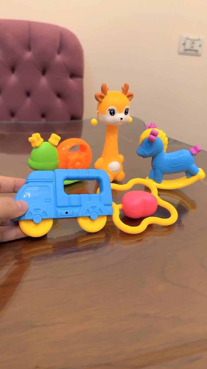 🍼🎶 Baby Rattles Set | طقم شخاليل الأطفال