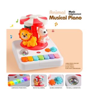 🎹🦁 Carousel Animal Piano | بيانو الكاروسيل للأطفال