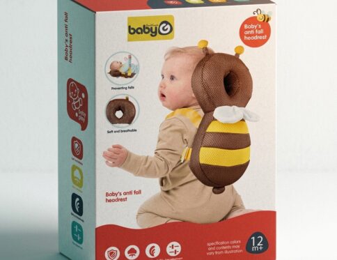 🐝🛡️ Baby Head Protection Pillow | وسادة حماية الرأس للأطفال