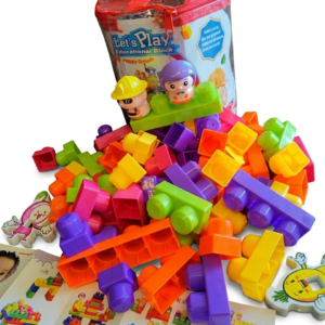 🧩✨ Large Building Blocks Set | مكعبات تركيب حجم كبير