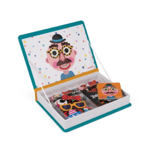 🧩😂 Crazy Faces Magnetic Book | كتاب مغناطيسي الأشكال