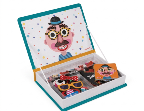 🧩😂 Crazy Faces Magnetic Book | كتاب مغناطيسي الأشكال