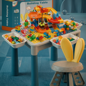 🧩🐰 Lego Activity Table 7×1 | مكتب الليجو متعدد الاستخدامات للأطفال ال100قطعة