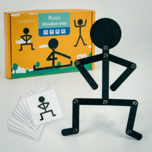 🧍♂️🧩 Wooden Man Puzzle Game | لعبة الرجل الخشبي التعليمية